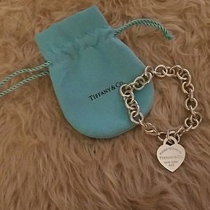 7" Return to Tiffany Heart bracelet! ❤ WITH BAG!